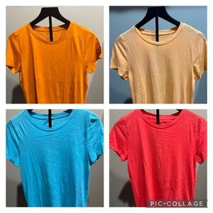 J. Crew Set of Four Short Sleeve Tees